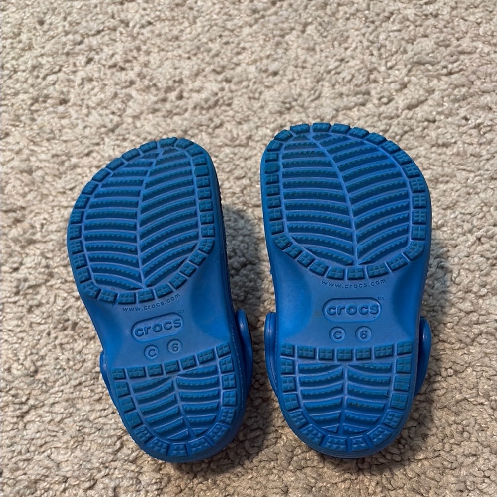 Crocs Kids Classic Clog - Blue - Picture 3 of 4